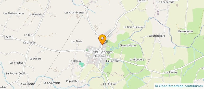 localisation de l'entreprise MADAME ELODIE PASQUALIN  RIVES-DU-COUESNON