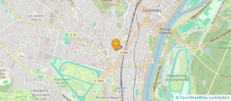 localisation de l'entreprise MADAME ELODIE PASTOR à SURESNES