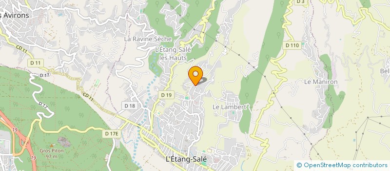 localisation de l'entreprise MADAME ELODIE PAYET  L'ETANG-SALE