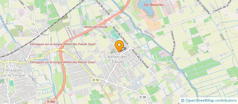 localisation de l'entreprise MADAME ELODIE PEDROCHE  AVIGNON