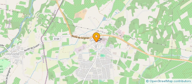 localisation de l'entreprise MADAME ELODIE PELLIER  GRILLON