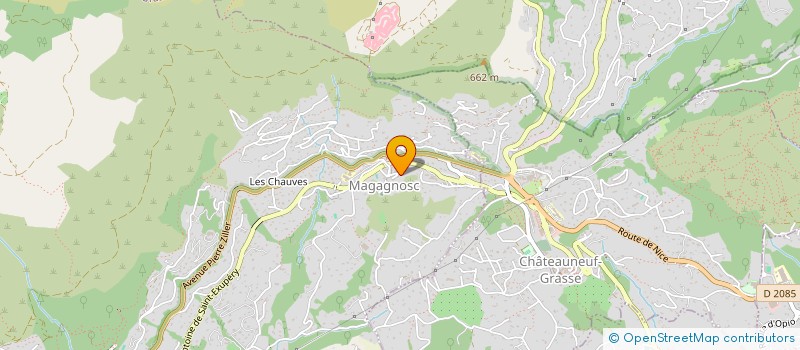 localisation de l'entreprise MADAME ELODIE PELTIER  GRASSE