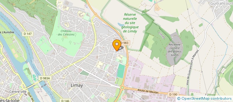 localisation de l'entreprise MADAME ELODIE PEREIRA  LIMAY