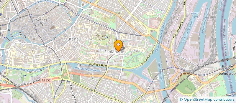 localisation de l'entreprise MADAME ELODIE PERNOT MARINO à STRASBOURG
