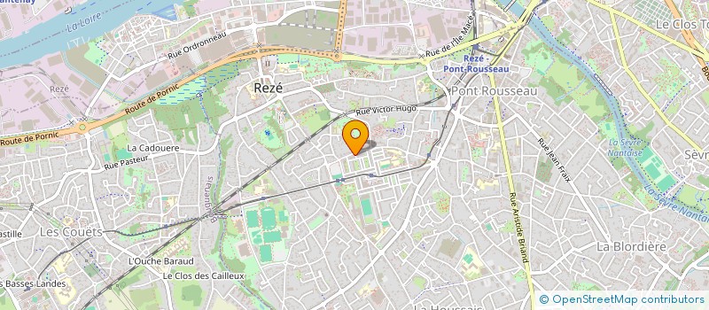 localisation de l'entreprise MADAME ELODIE PETITGAS  REZE