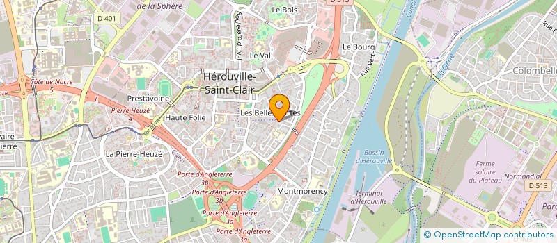 localisation de l'entreprise MADAME ELODIE PHILIPPONNEAU à HEROUVILLE-SAINT-CLAIR