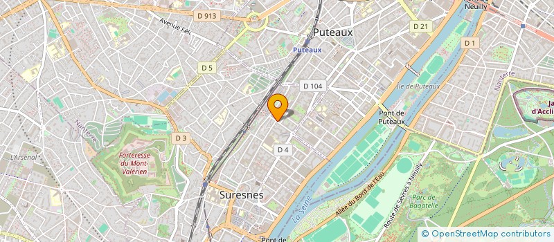 localisation de l'entreprise MADAME ELODIE PICARD à SURESNES