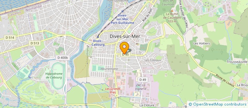 localisation de l'entreprise MADAME ELODIE PIEL  DOZULE