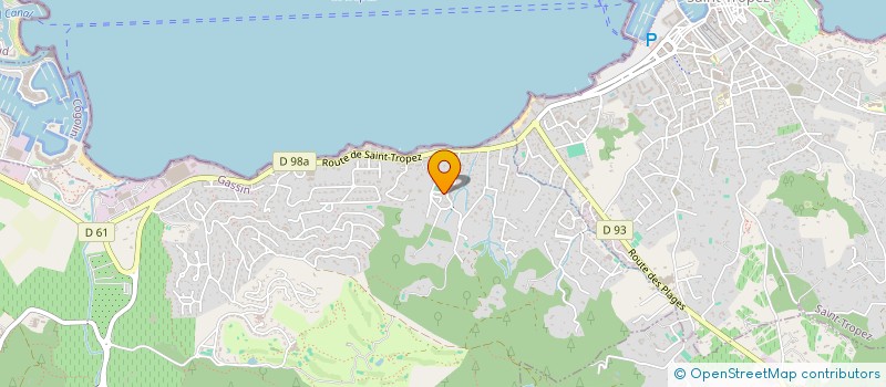 localisation de l'entreprise MADAME ELODIE PIERRAT-MENAGER  GASSIN