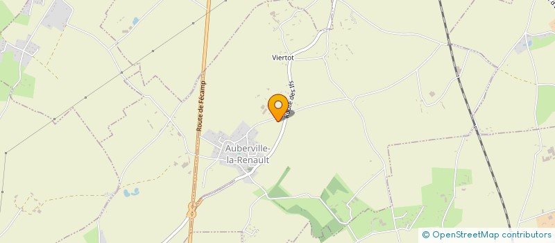 localisation de l'entreprise MADAME ELODIE PIERRE  AUBERVILLE-LA-RENAULT
