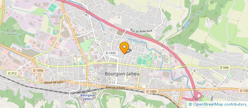 localisation de l'entreprise MADAME ELODIE PIERREFEU à BOURGOIN-JALLIEU