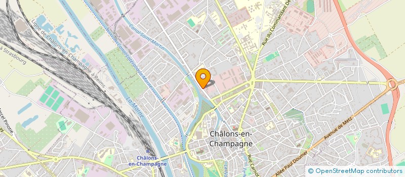 localisation de l'entreprise MADAME ELODIE PIGEON  CHALONS-EN-CHAMPAGNE