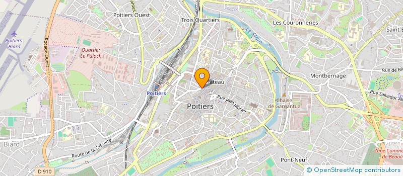 localisation de l'entreprise MADAME ELODIE PIGNOUX  POITIERS