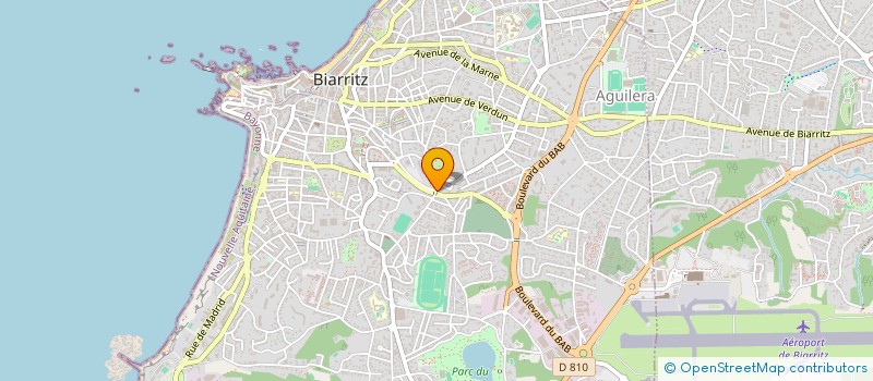 localisation de l'entreprise MADAME ELODIE PIRON à BIARRITZ