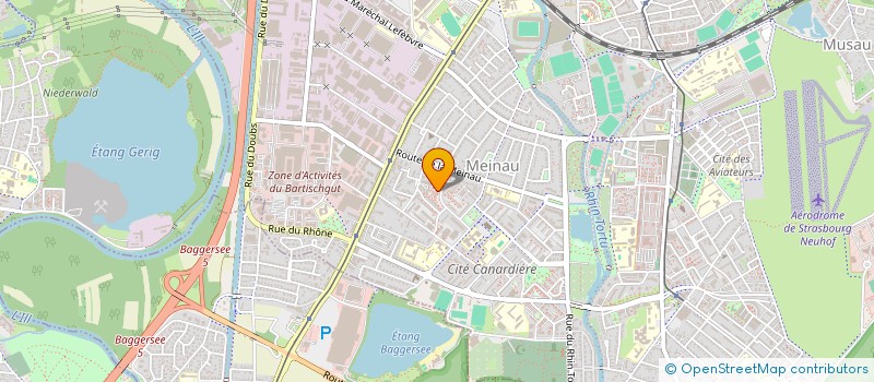 localisation de l'entreprise MADAME ELODIE PIVERT à STRASBOURG