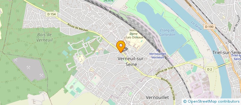 localisation de l'entreprise MADAME ELODIE PLANAT  VEXIN-SUR-EPTE