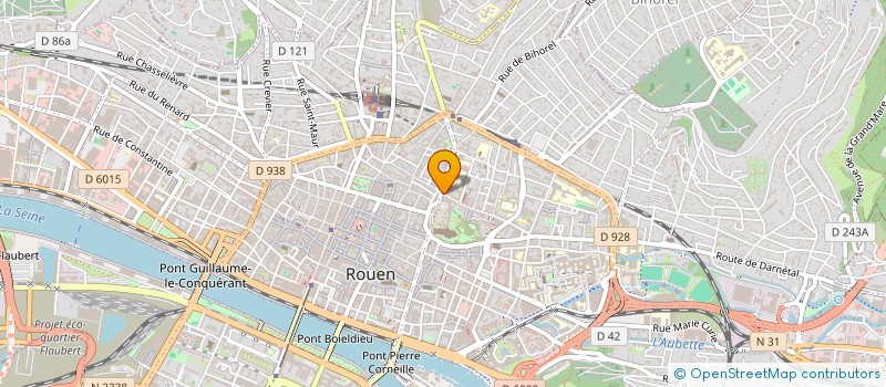 localisation de l'entreprise MADAME ELODIE PLUME-OZANNE  ROUEN