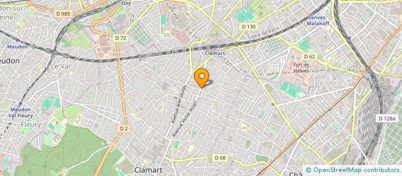 localisation de l'entreprise MADAME ELODIE POIDATZ à CLAMART