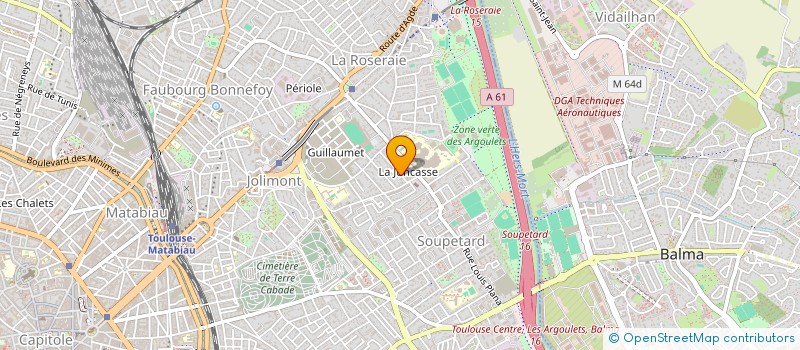 localisation de l'entreprise MADAME ELODIE POIRIER à TOULOUSE