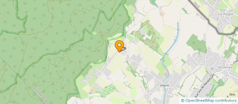 localisation de l'entreprise MADAME ELODIE POROLI  DIVONNE-LES-BAINS