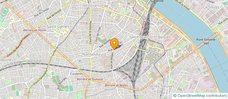 localisation de l'entreprise MADAME ELODIE POSSO  BORDEAUX