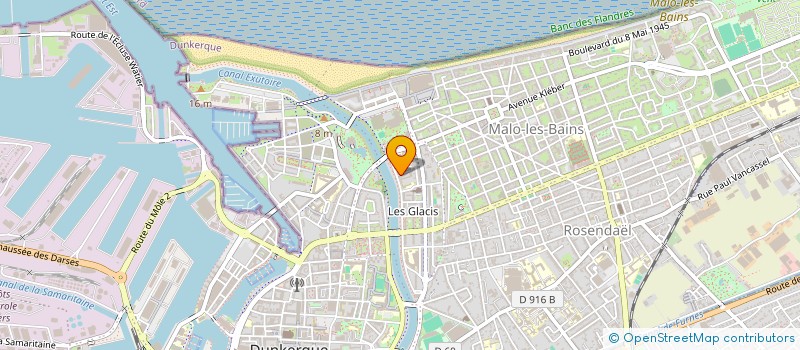 localisation de l'entreprise MADAME ELODIE POTDEVIN à DUNKERQUE