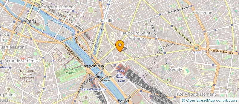 localisation de l'entreprise MADAME ELODIE POUPEAU  PARIS