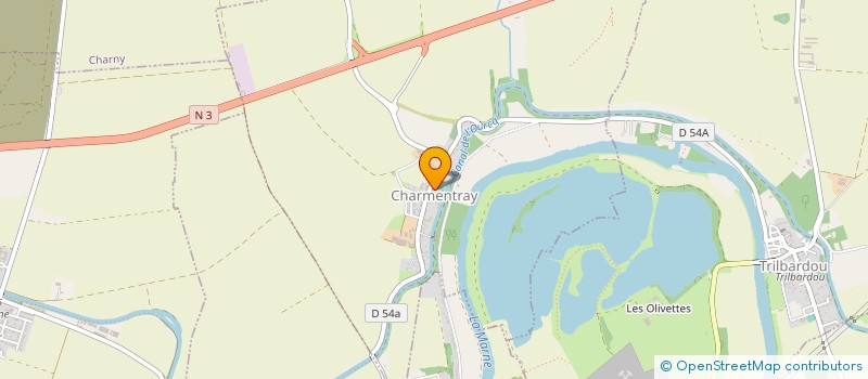 localisation de l'entreprise MADAME ELODIE PRATT  CHARMENTRAY