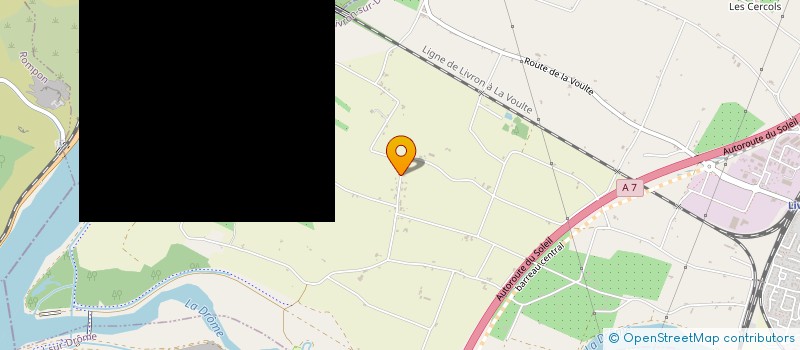 localisation de l'entreprise MADAME ELODIE PRINCE  LIVRON-SUR-DROME