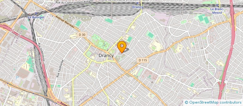 localisation de l'entreprise MADAME ELODIE PRONZOLA  DRANCY