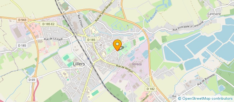 localisation de l'entreprise MADAME ELODIE PRUVOST à LILLERS