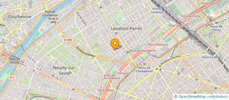 localisation de l'entreprise MADAME ELODIE PUECHON à LEVALLOIS-PERRET