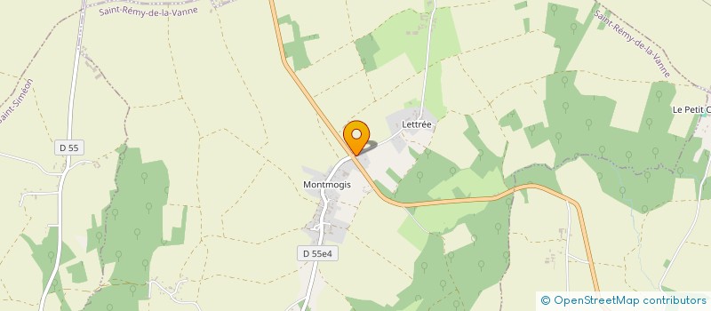 localisation de l'entreprise MADAME ELODIE QUENON  SAINT-REMY-DE-LA-VANNE