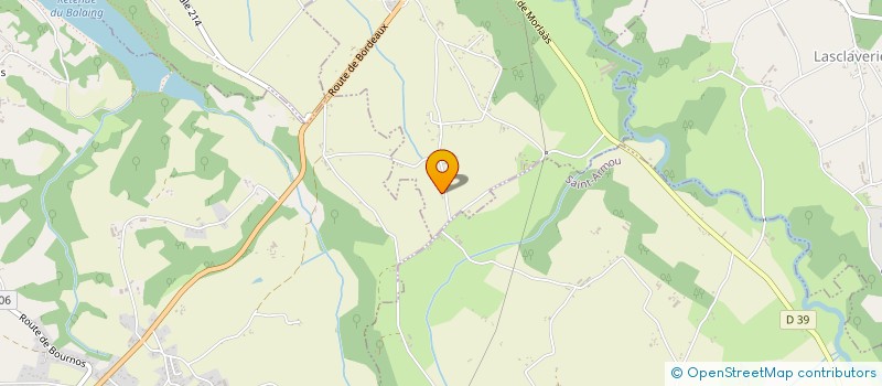 localisation de l'entreprise MADAME ELODIE QUONIAM  NAVAILLES-ANGOS