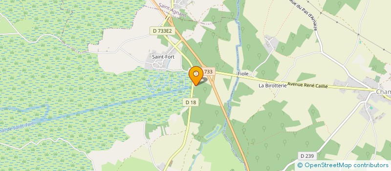 localisation de l'entreprise MADAME ELODIE RABAUD  SAINT-JEAN-D'ANGLE