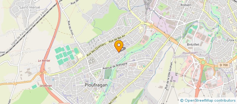 localisation de l'entreprise MADAME ELODIE RADENAC  SAINT-BRIEUC