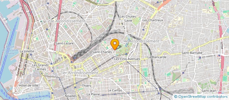 localisation de l'entreprise MADAME ELODIE RAMA à MARSEILLE