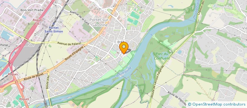 localisation de l'entreprise MADAME ELODIE RAMOND  PORTET-SUR-GARONNE
