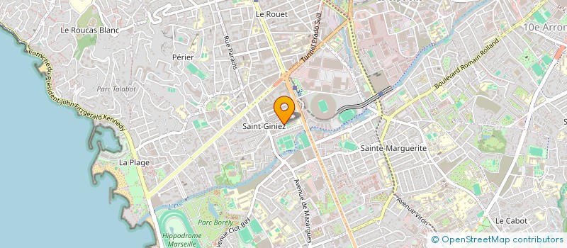 localisation de l'entreprise MADAME ELODIE RANCHOUX à MARSEILLE