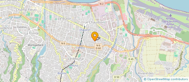 localisation de l'entreprise MADAME ELODIE RAPADY à SAINT-DENIS