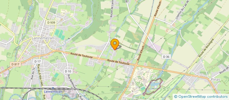 localisation de l'entreprise MADAME ELODIE RAUD  TOULOUSE