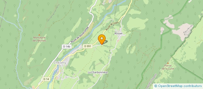 localisation de l'entreprise MADAME ELODIE RAYMOND à CHEZERY-FORENS