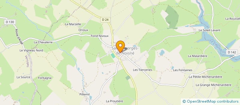 localisation de l'entreprise MADAME ELODIE RAYNAUD  SAINT-GEORGES-DE-NOISNE