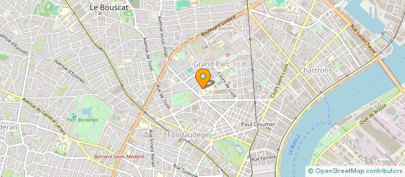 localisation de l'entreprise MADAME ELODIE RAYNAUD  BORDEAUX