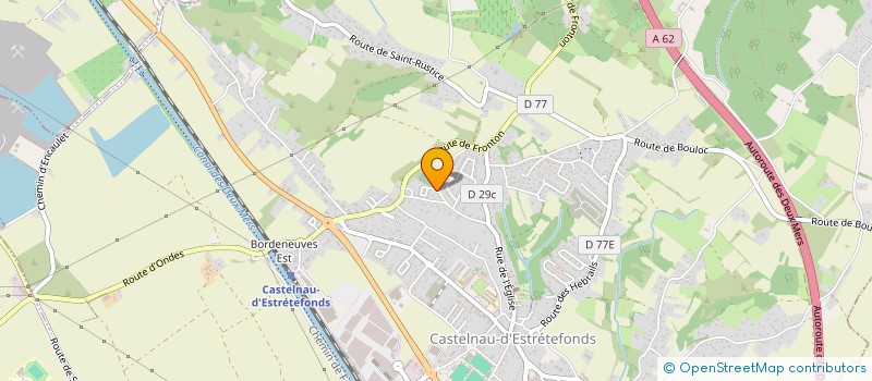 localisation de l'entreprise MADAME ELODIE REIZ à CASTELNAU-D'ESTRETEFONDS