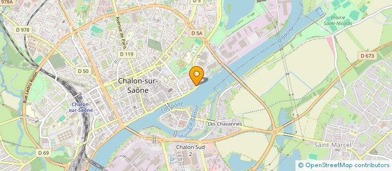 localisation de l'entreprise MADAME ELODIE REMY à CHALON-SUR-SAONE