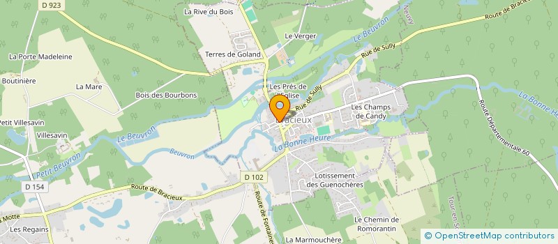 localisation de l'entreprise MADAME ELODIE RENAULT à BRACIEUX