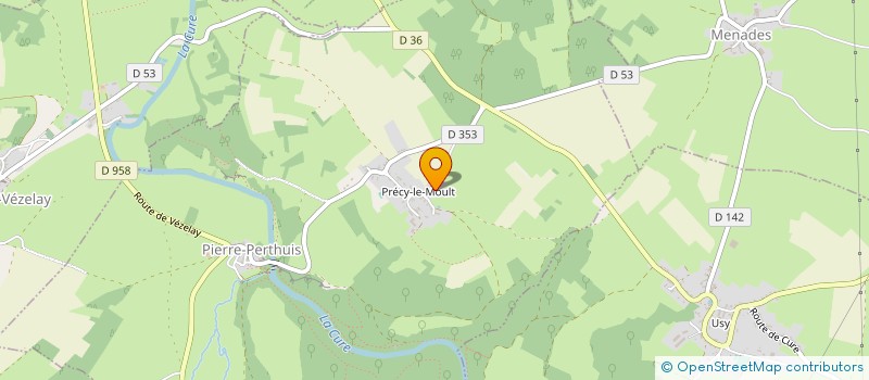 localisation de l'entreprise MADAME ELODIE RENNER POULIN  PIERRE-PERTHUIS