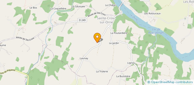 localisation de l'entreprise MADAME ELODIE RETAILLAUD à PUTANGES-LE-LAC
