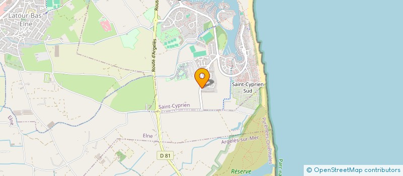 localisation de l'entreprise MADAME ELODIE REZE  SAINT-LAURENT-DU-PONT